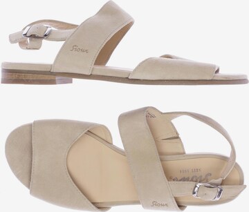 SIOUX Sandals & High-Heeled Sandals in 39 in Beige: front