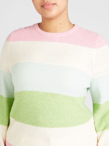 ONLY Carmakoma Sweater 'NEW DARIA' in Pink