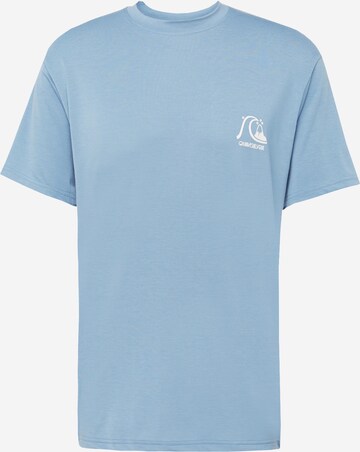 T-Shirt fonctionnel 'DNA' QUIKSILVER en bleu : devant