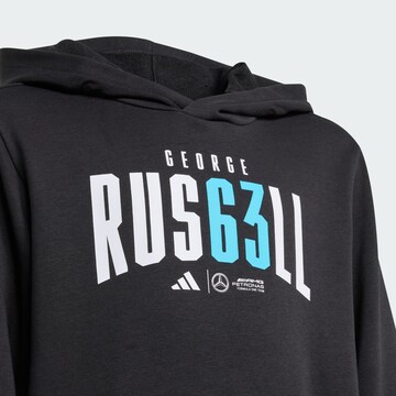 ADIDAS PERFORMANCE Sportief sweatshirt 'Mercedes - AMG Petronas Formula One Team George Russell' in Zwart