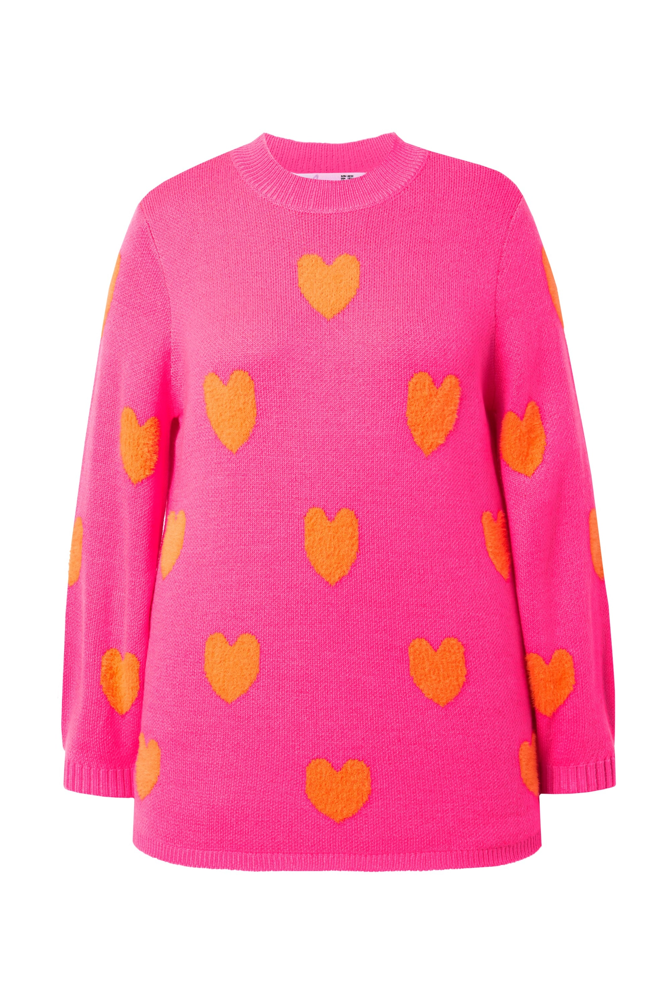 MIAMODA Sweater in Pink: front