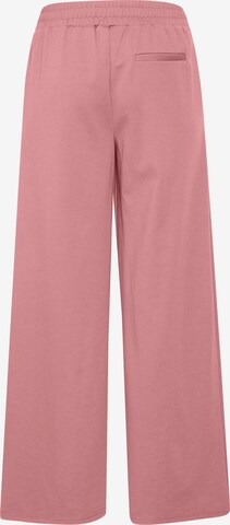 Wide leg Pantaloni 'Kate' di ICHI in rosa