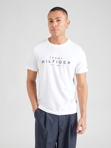TOMMY HILFIGER - Camiseta en blanco: frente