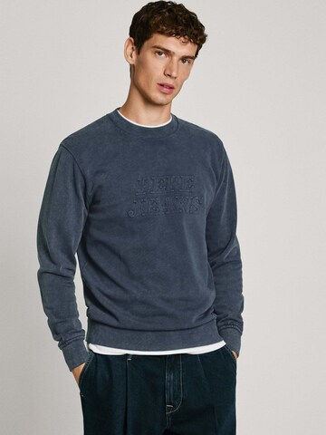Pepe Jeans Sweatshirt 'Darius' in Blauw: voorkant
