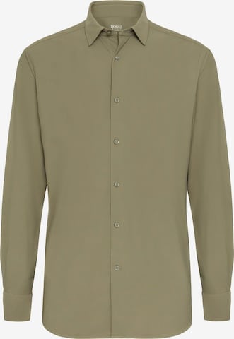 Boggi Milano Regular Fit Skjorte i grønn: forside
