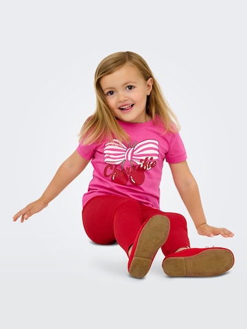 Maglietta 'KMGCandy' di Only Mini in rosa: frontale