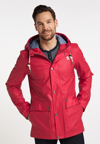 Schmuddelwedda Funktionsjacke in Rot: Vorderseite