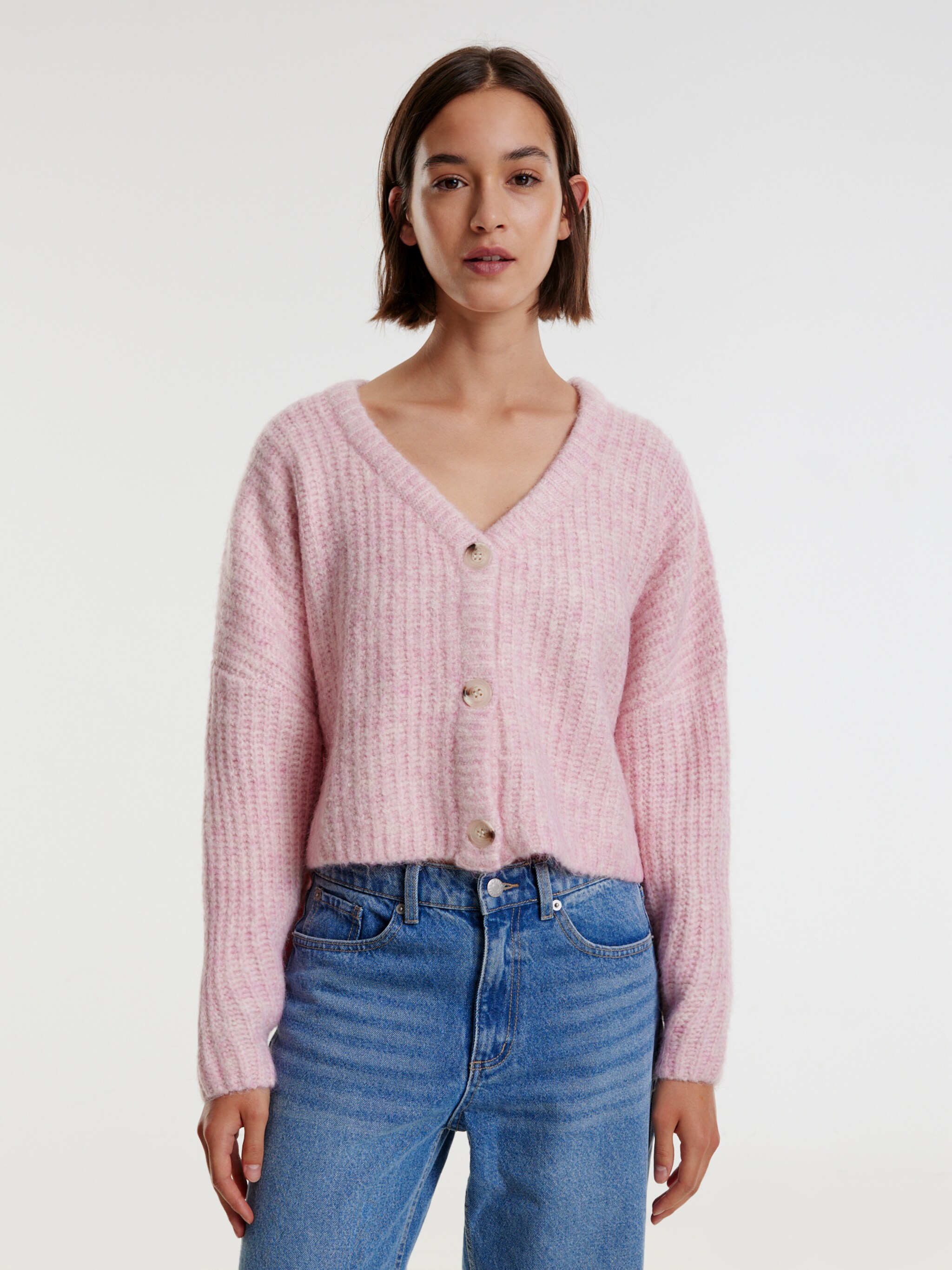 EDITED Produits Cardigan 'Zanina' rose