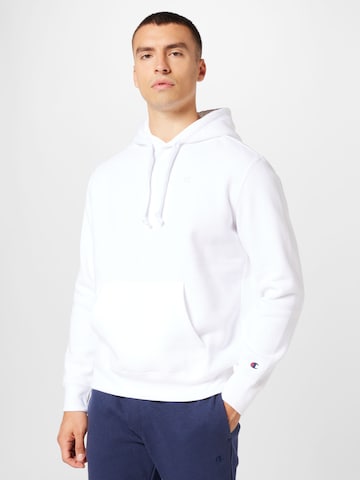 Sweat-shirt Champion Authentic Athletic Apparel en blanc : devant