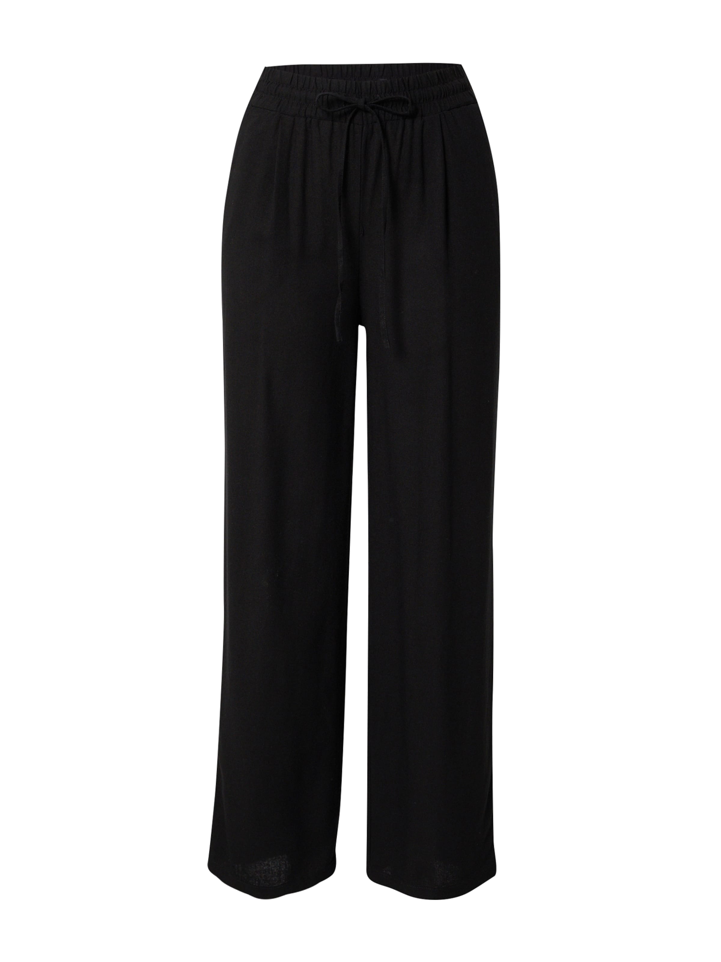 VERO MODA Bundfaltenhose in Schwarz: Vorderseite