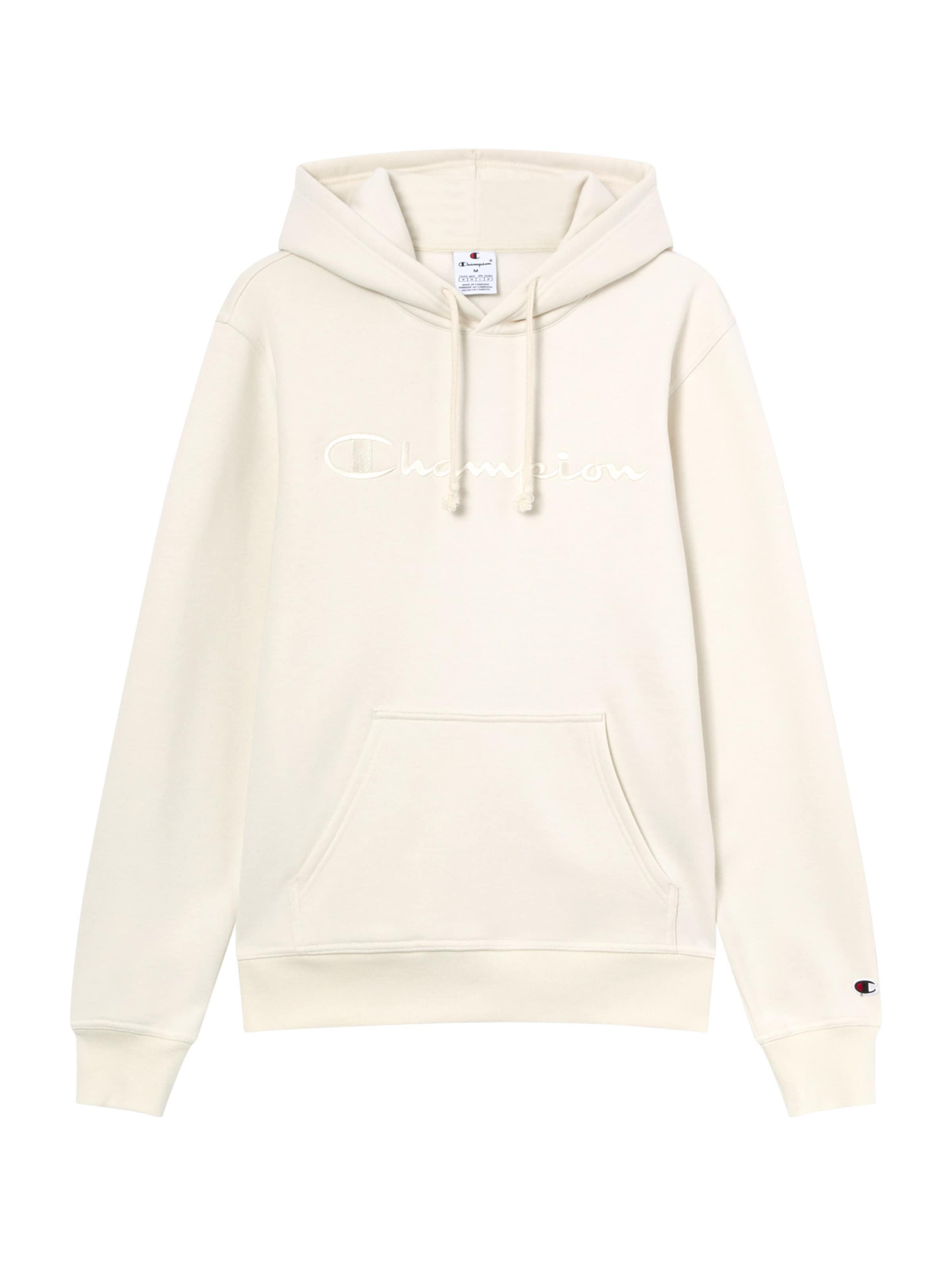 Champion Authentic Athletic Apparel Sweatshirt i hvid: forside