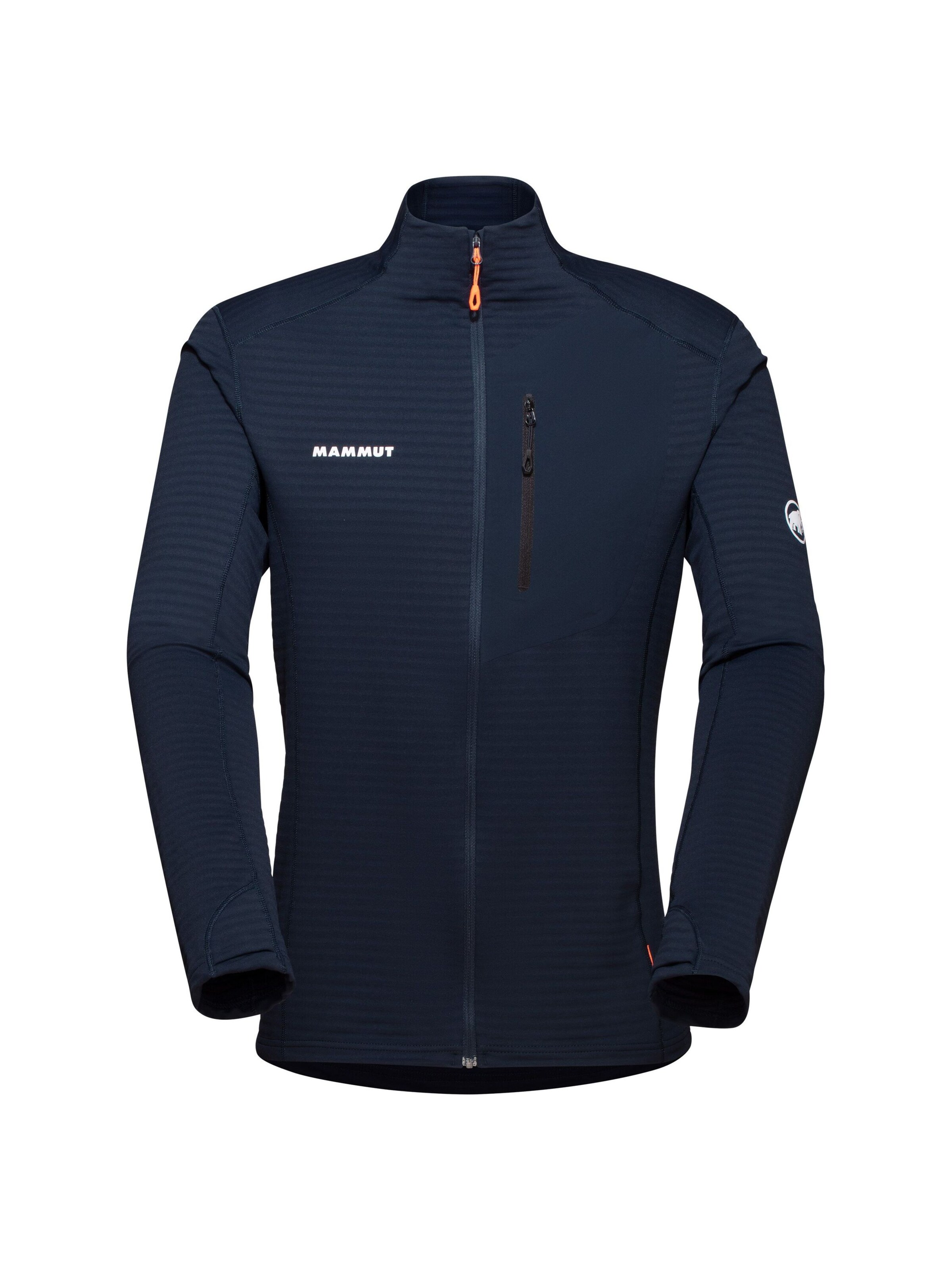 MAMMUT Funktionsfleecejacke 'Taiss' in Blau: Vorderseite