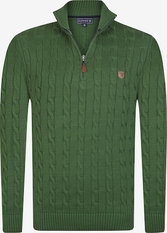 Sir Raymond Tailor Sweater 'Vedo' in Green: front
