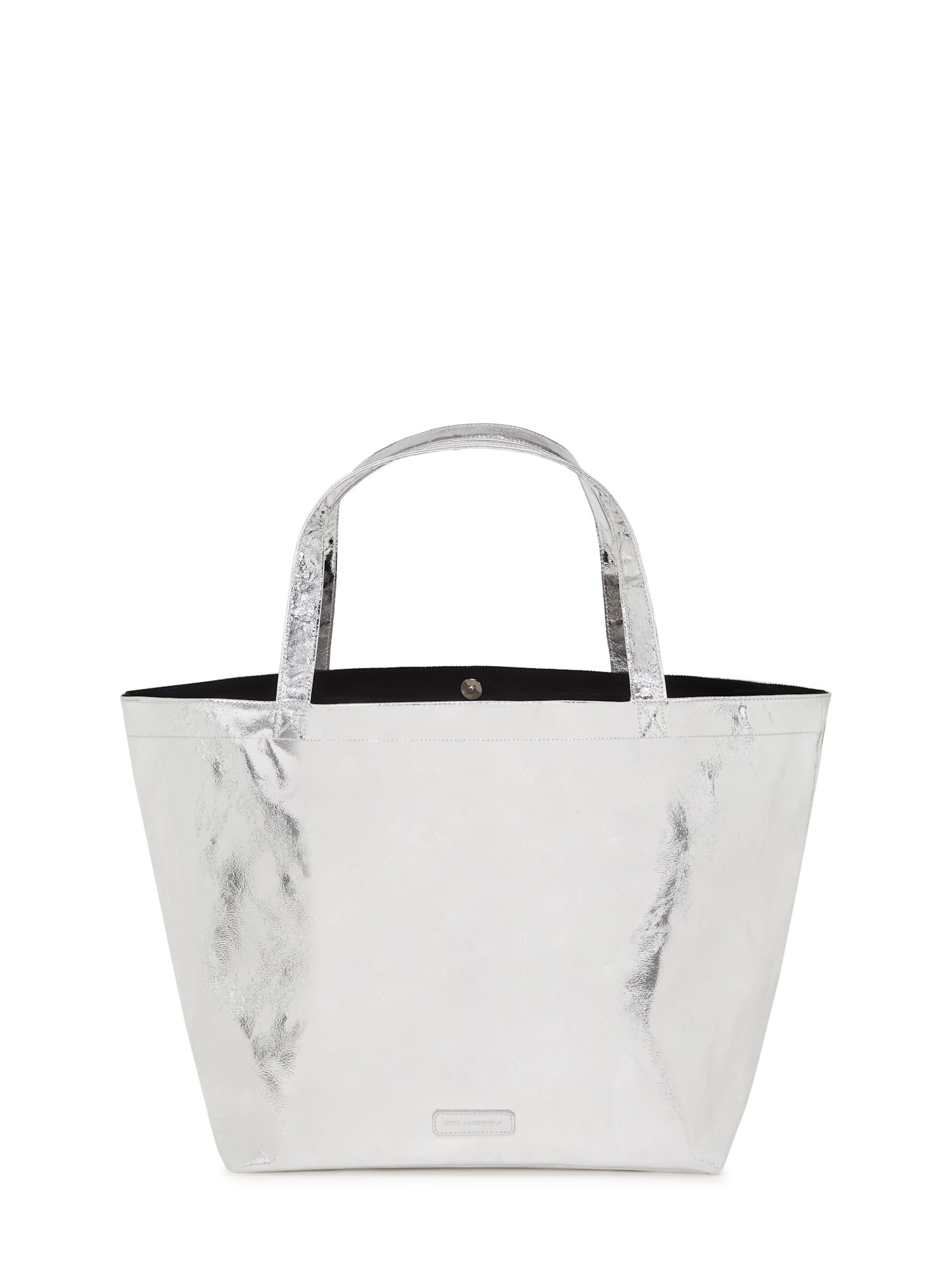 Karl Lagerfeld Shopper 'Rue St-Guillaume' - Strieborná