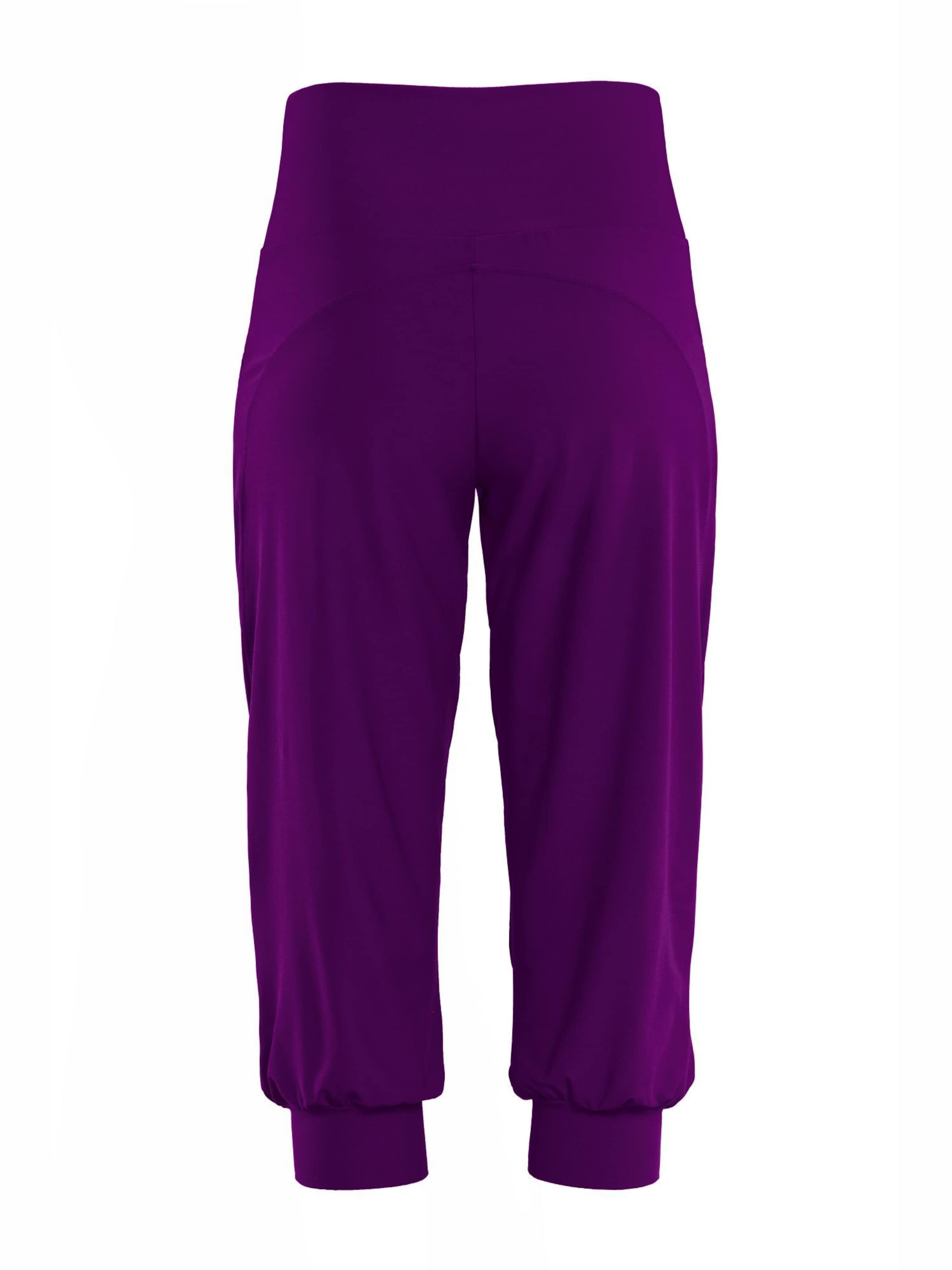 Effilé Pantalon de sport ' LEI201C ' Winshape en violet