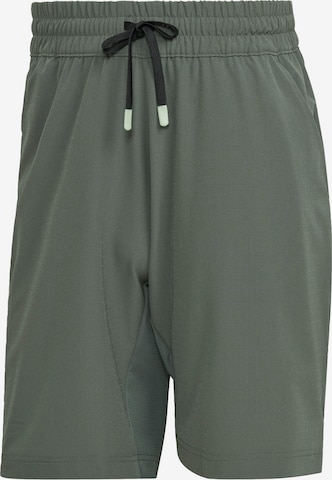 ADIDAS SPORTSWEAR Regular Workout Pants 'Ergo' in Green: front