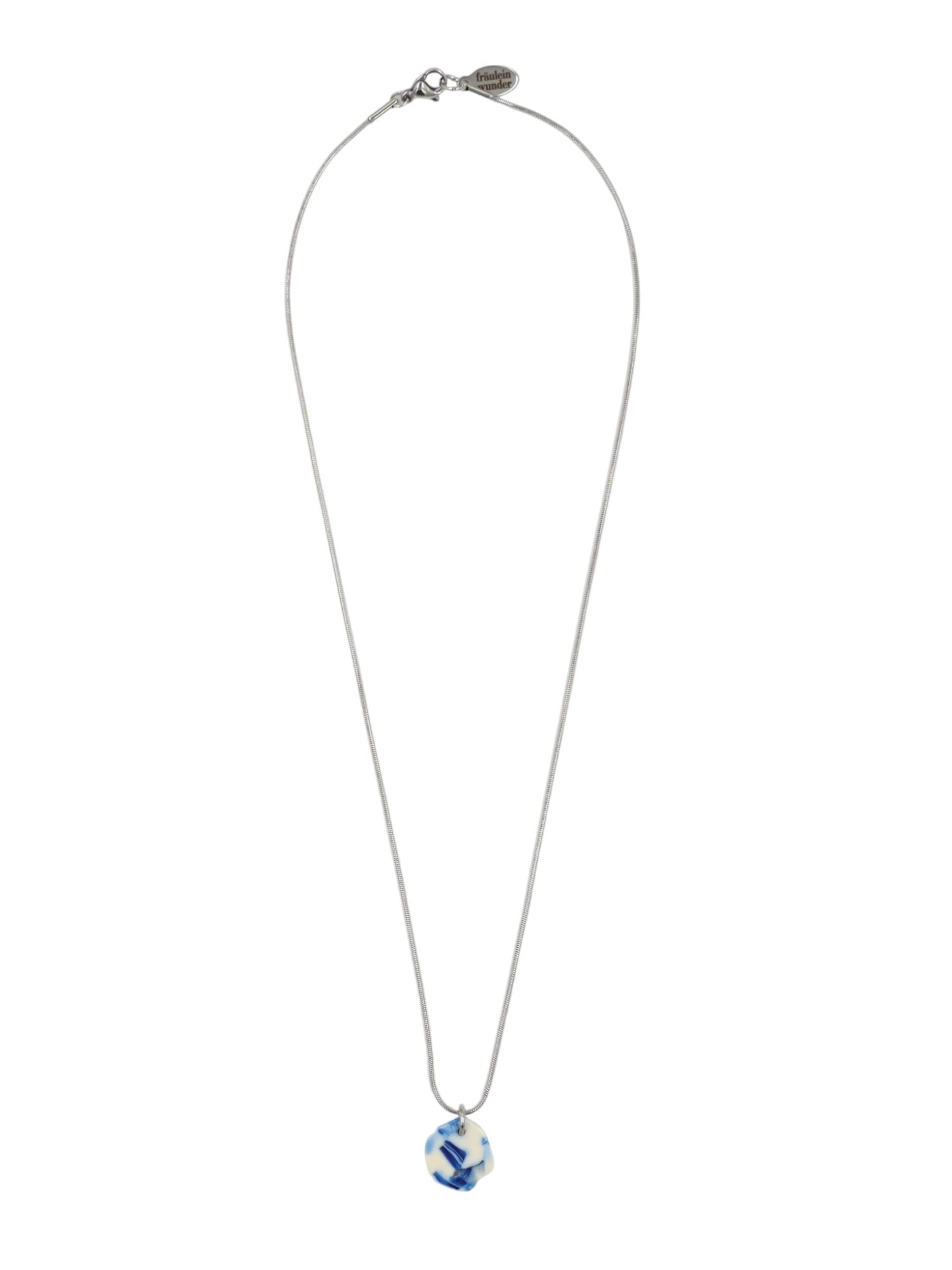 Fräulein Wunder Αλυσίδα 'Alice' σε ασημί: μπροστά