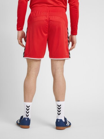 Hummel Regular Sports trousers 'Poly' in Red