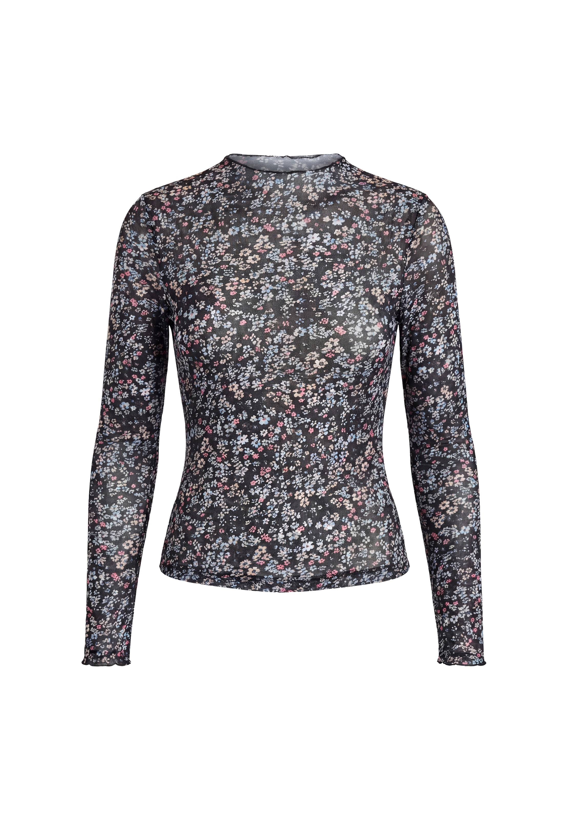 Usha - Blusa en negro: frente