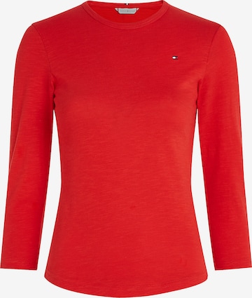 T-shirt TOMMY HILFIGER en orange : devant