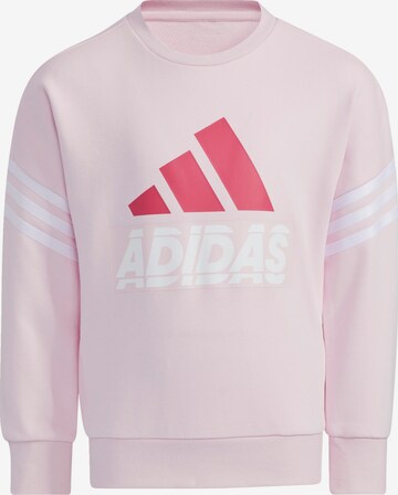 ADIDAS PERFORMANCE Αθλητική μπλούζα φούτερ σε ροζ: μπροστά