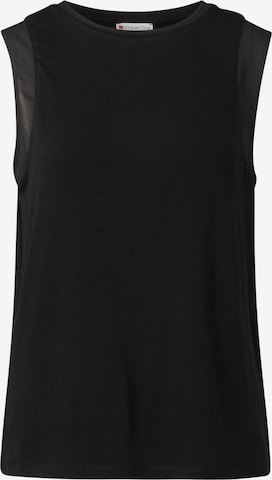 STREET ONE Top in Schwarz: Vorderseite