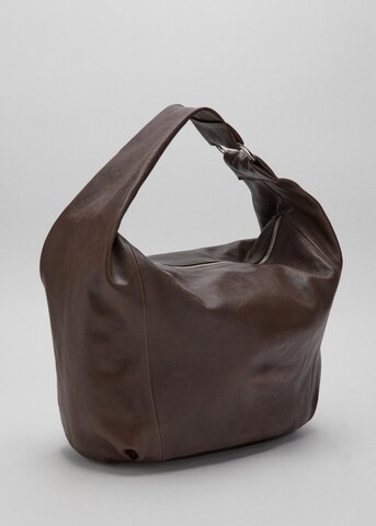 MANGO Handtasche 'Nina' in Braun