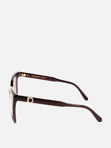 FERRAGAMO Sunglasses 'Ferragamo SF2085SE' in Brown