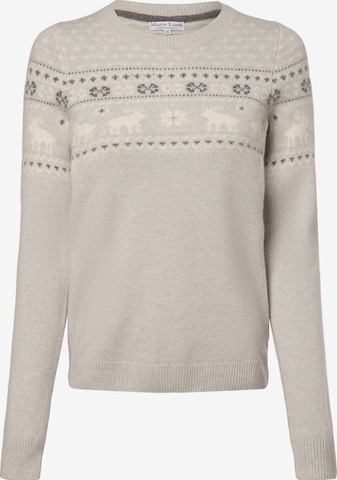 Marie Lund Sweater in Grey: front