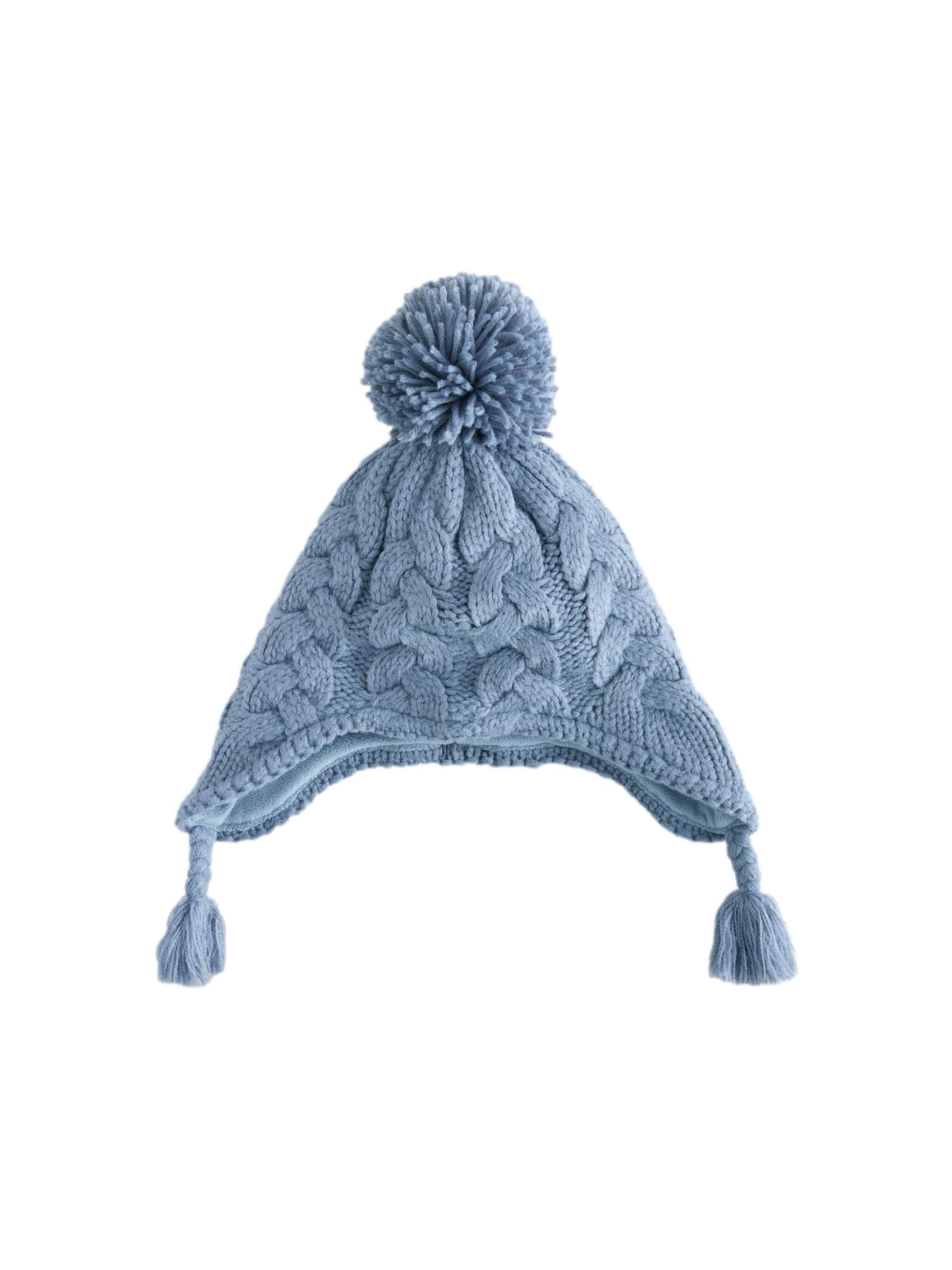 Bonnet Next en bleu : devant