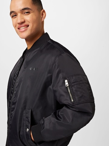 HUGO Between-season jacket 'Byler' in Black