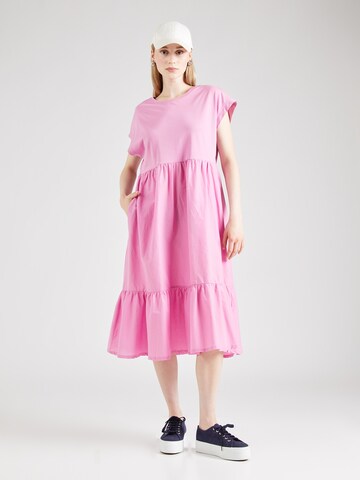 s.Oliver Kleid in Lila: Vorderseite