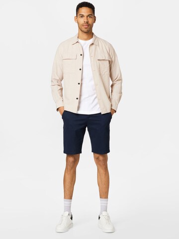 SELECTED Regular Fit Hemd 'BERLIN' in Beige