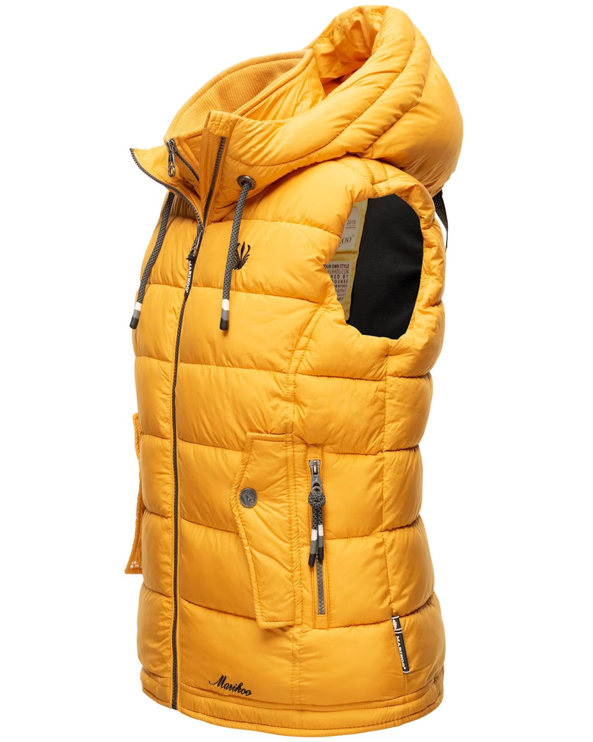 MARIKOO Vest 'Taisaa' in Yellow