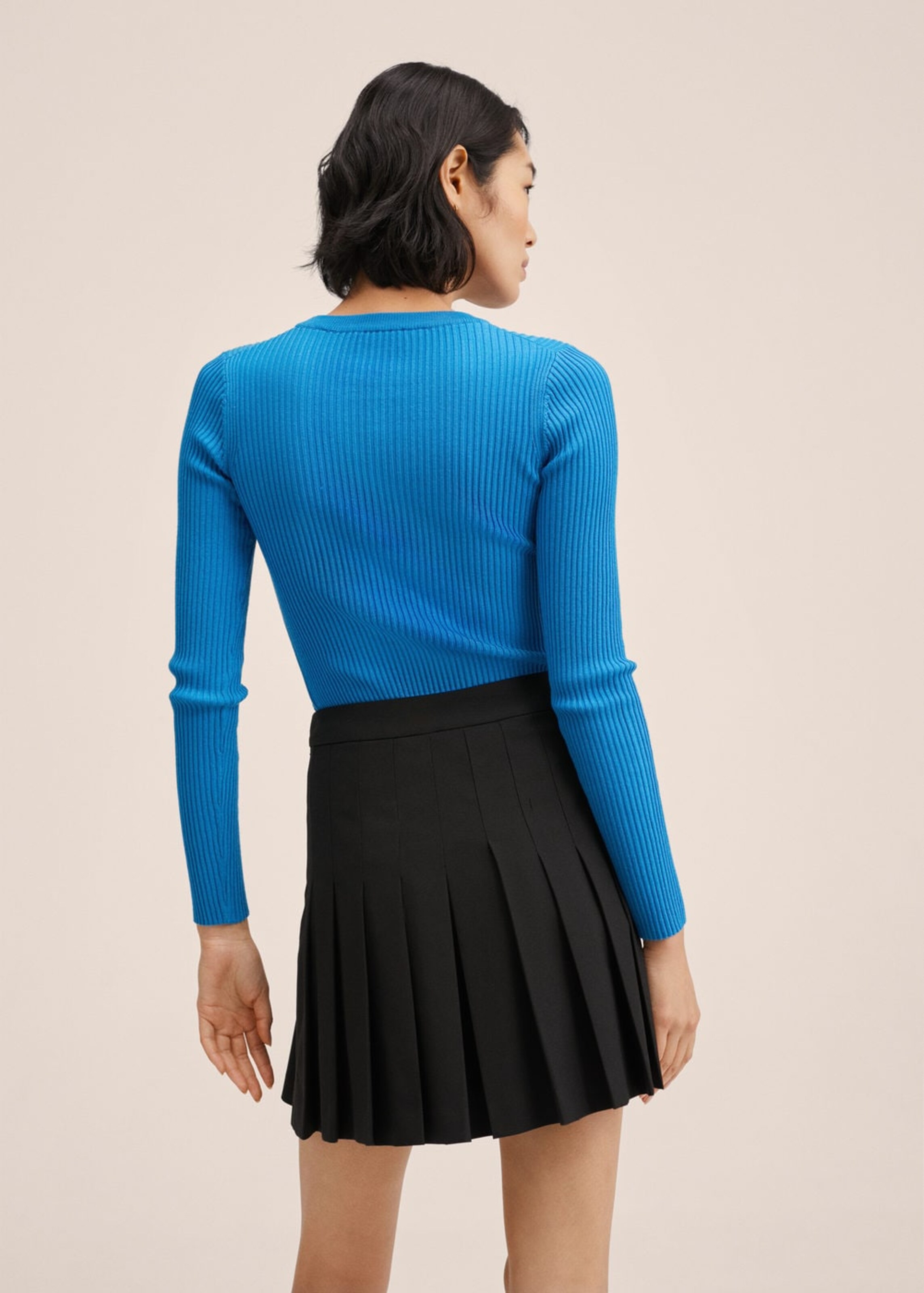 Frauen Pullover & Strick MANGO Pullover 'Maggie' in Blau - ZP94164 Frauen Pullover & Strick MANGO Pullover 'Maggie' in Blau - ZP94164