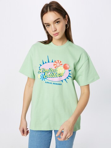 LOCAL HEROES Shirt in Green: front