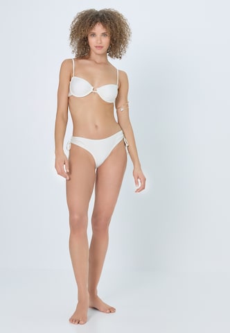 LSCN by LASCANA Dół bikini w kolorze beżowy