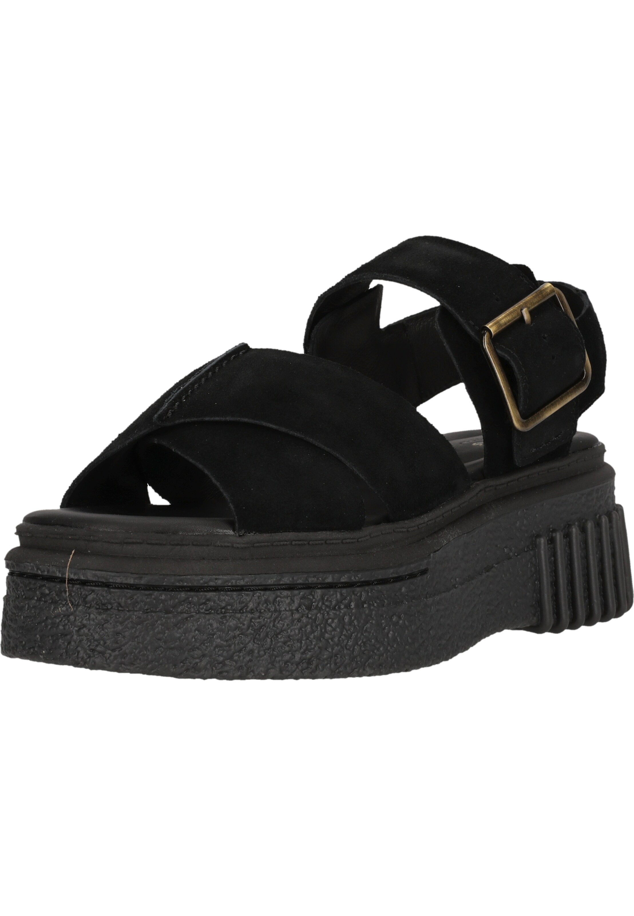 CLARKS Sandale 'Evamar' in Schwarz