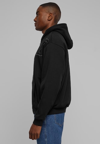 Karl Kani Zip-Up Hoodie in Black