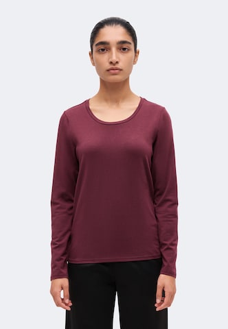Fransa Shirt in Rood: voorkant