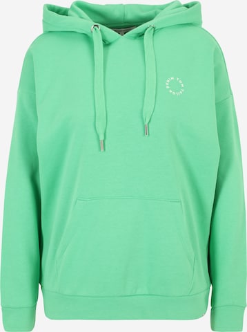 TOM TAILOR DENIM Sweatshirt in Green: front