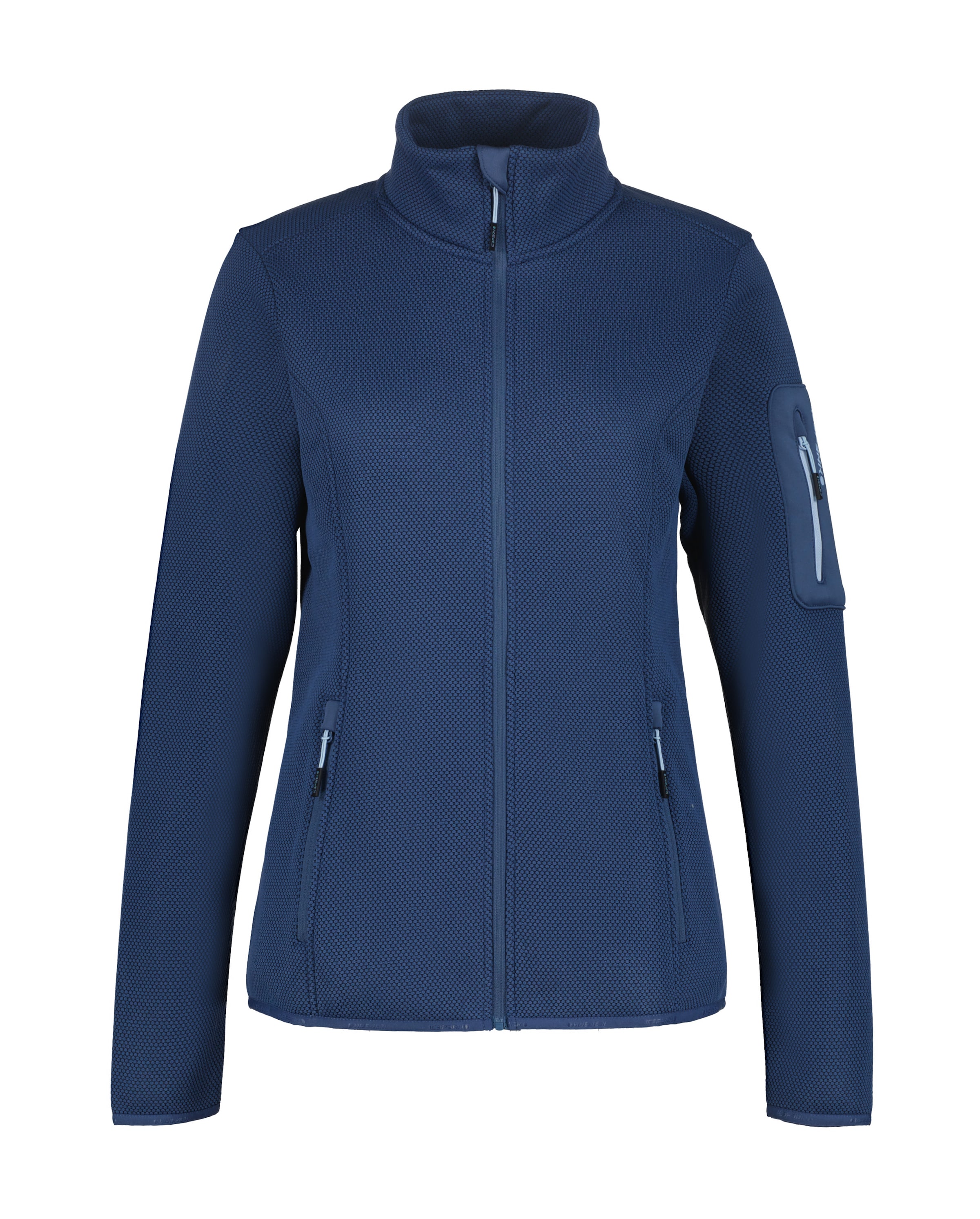 ICEPEAK Funktionsfleecejacke 'Bowersville' in Blau: Vorderseite