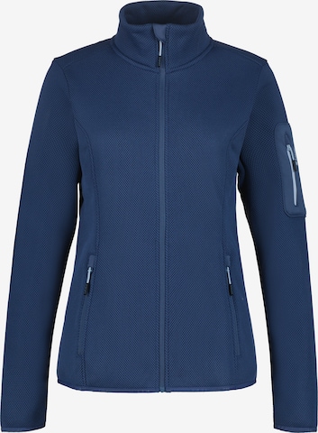 ICEPEAK Funktionsfleecejacke 'Bowersville' in Blau: Vorderseite