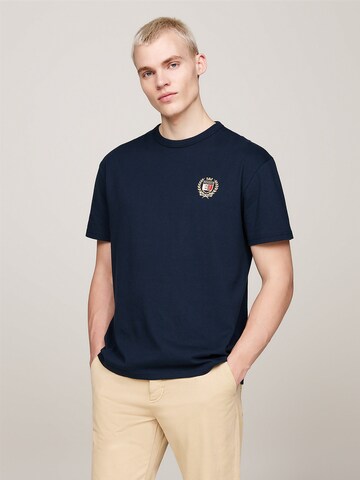 Tommy Jeans Koszulka w kolorze niebieski: przód
