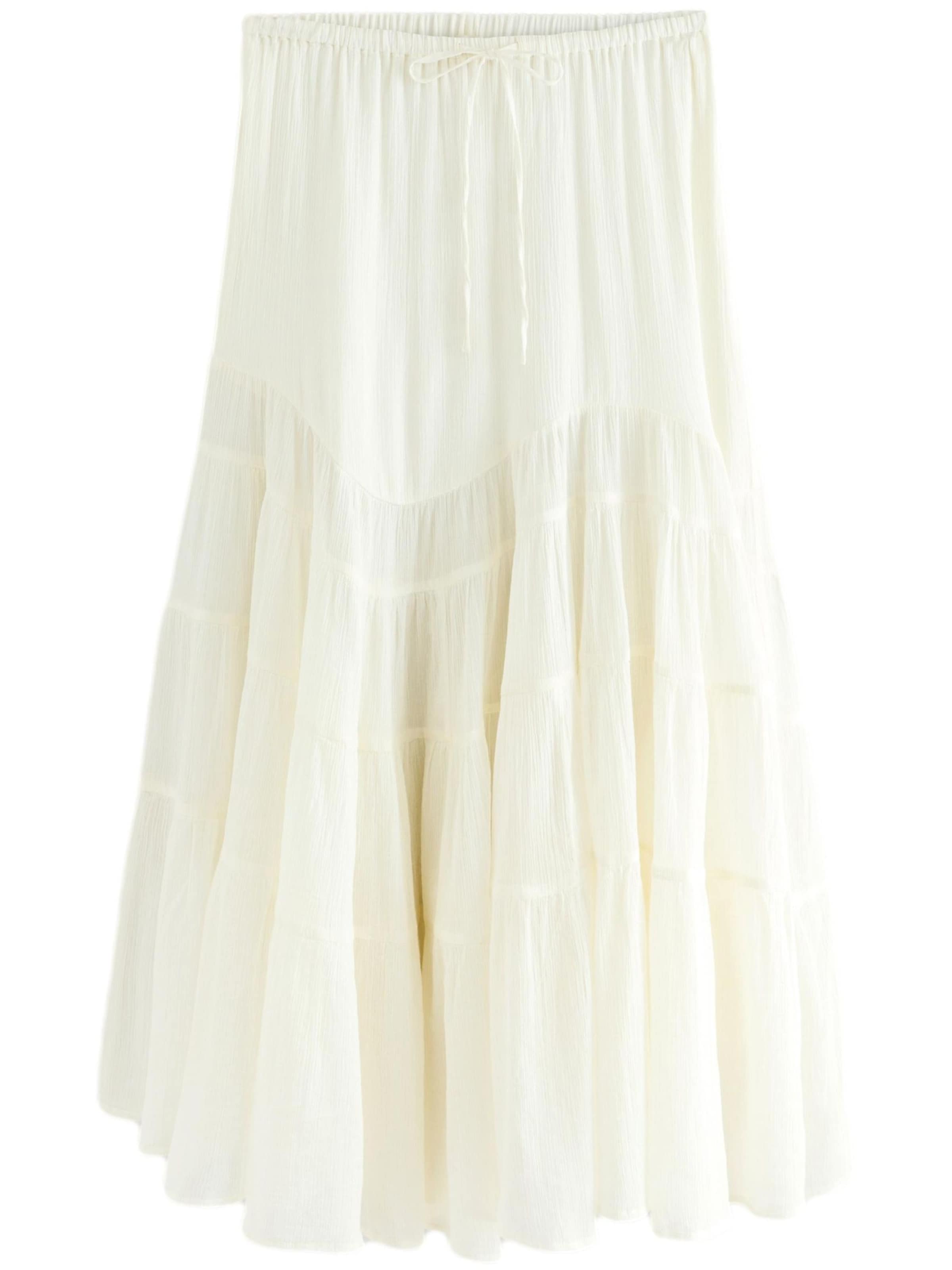 Next Spódnica w kolorze biały: przód