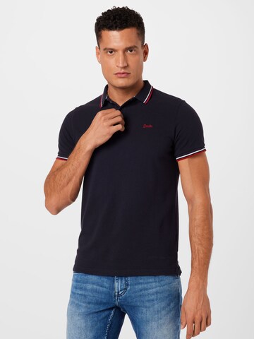 Superdry Poloshirt in Blau: predná strana