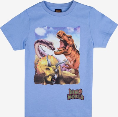 Dino World Shirt in blau / mischfarben, Produktansicht