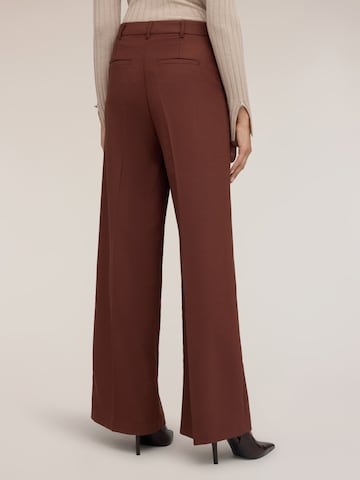 MOTIVI Wide leg Trousers in Brown