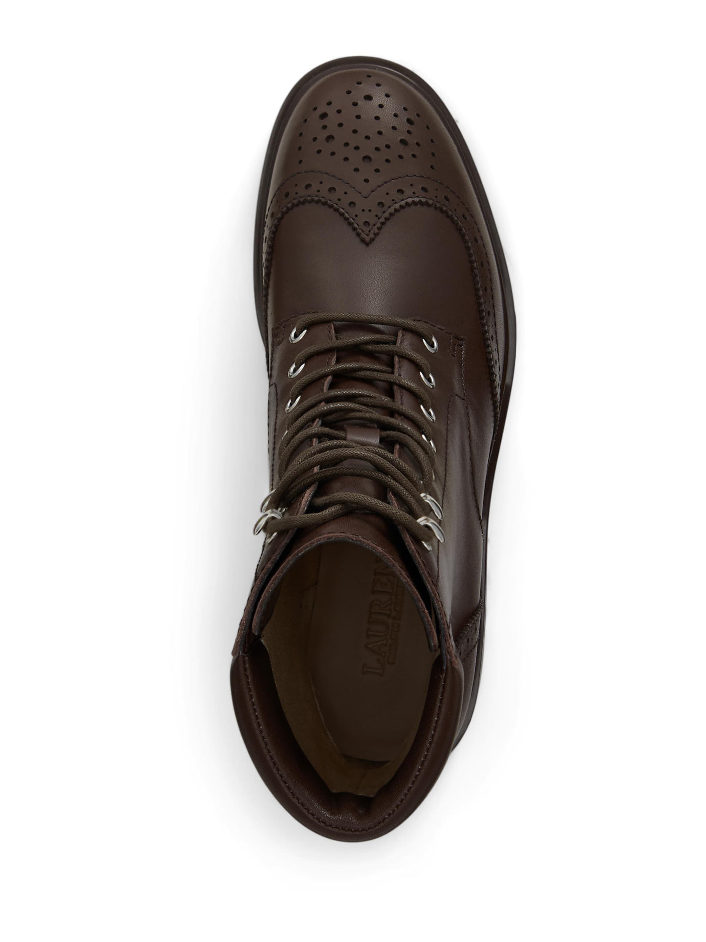 ruda Lauren Ralph Lauren Suvarstomieji kulkšnis dengiantys batai 'ALYSN'