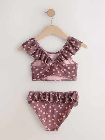 Next Korzetová Bikiny – hnědá